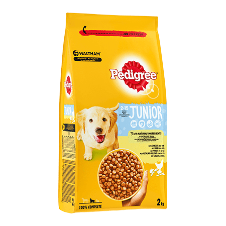 PEDIGREE®Junior Kyckling & Ris 2kg