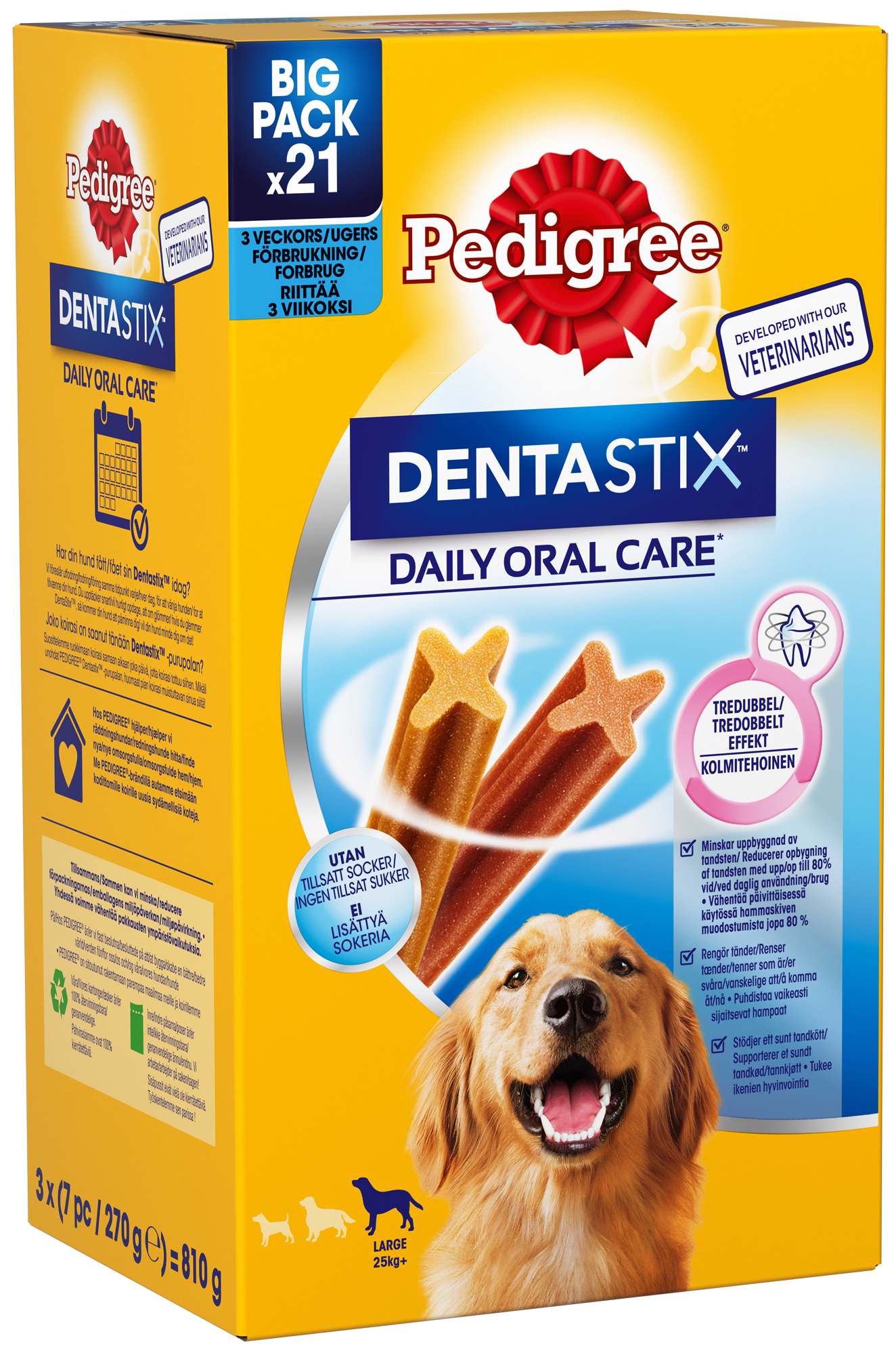 Pedigree Dentastix Large 4x21p